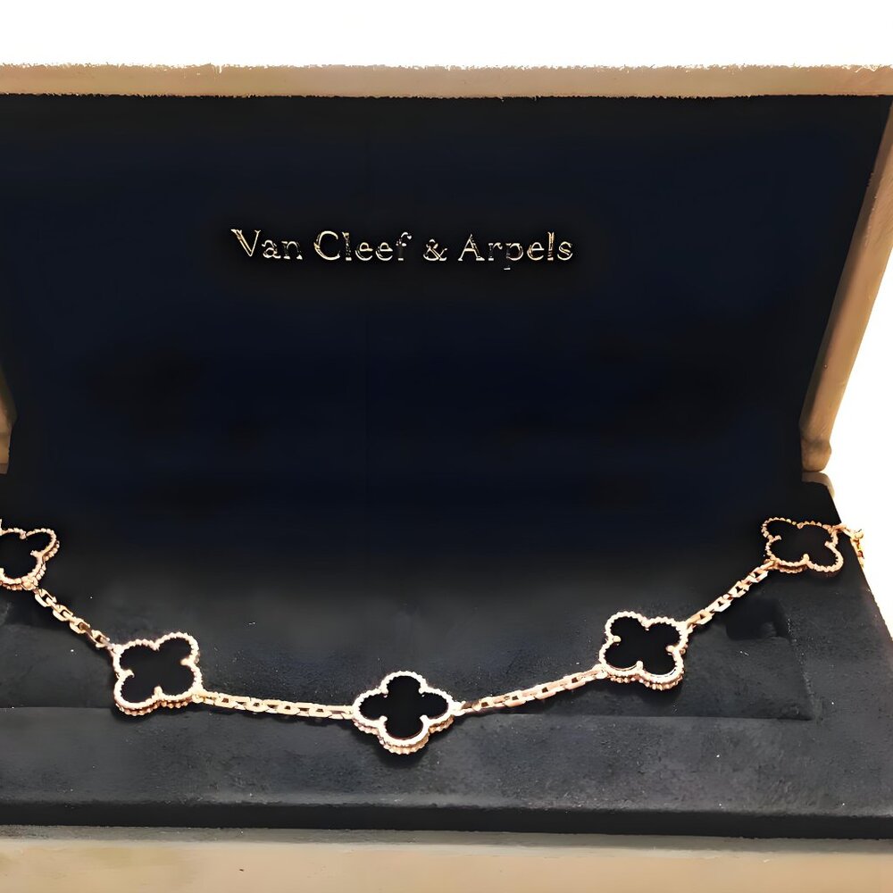 Van Cleef & Arpels Black Onyx Bracelet
